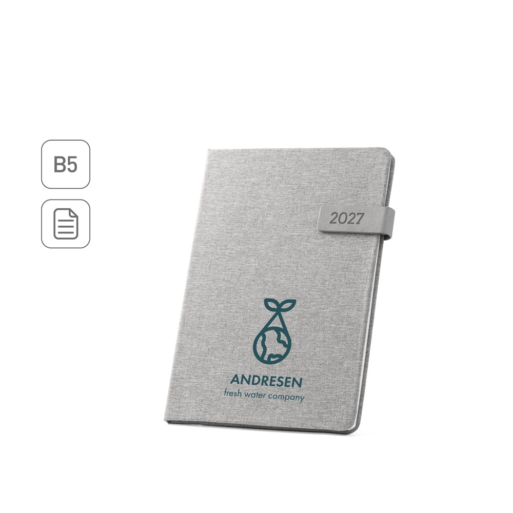 Agenda B5 Personalizada em PET 100% Reciclado