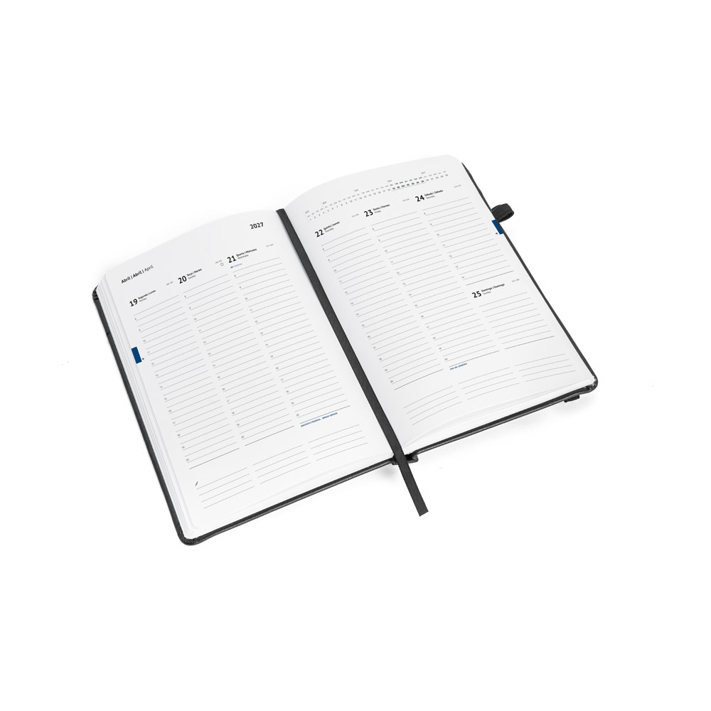 Agenda A5 em PU Personalizada à base de água