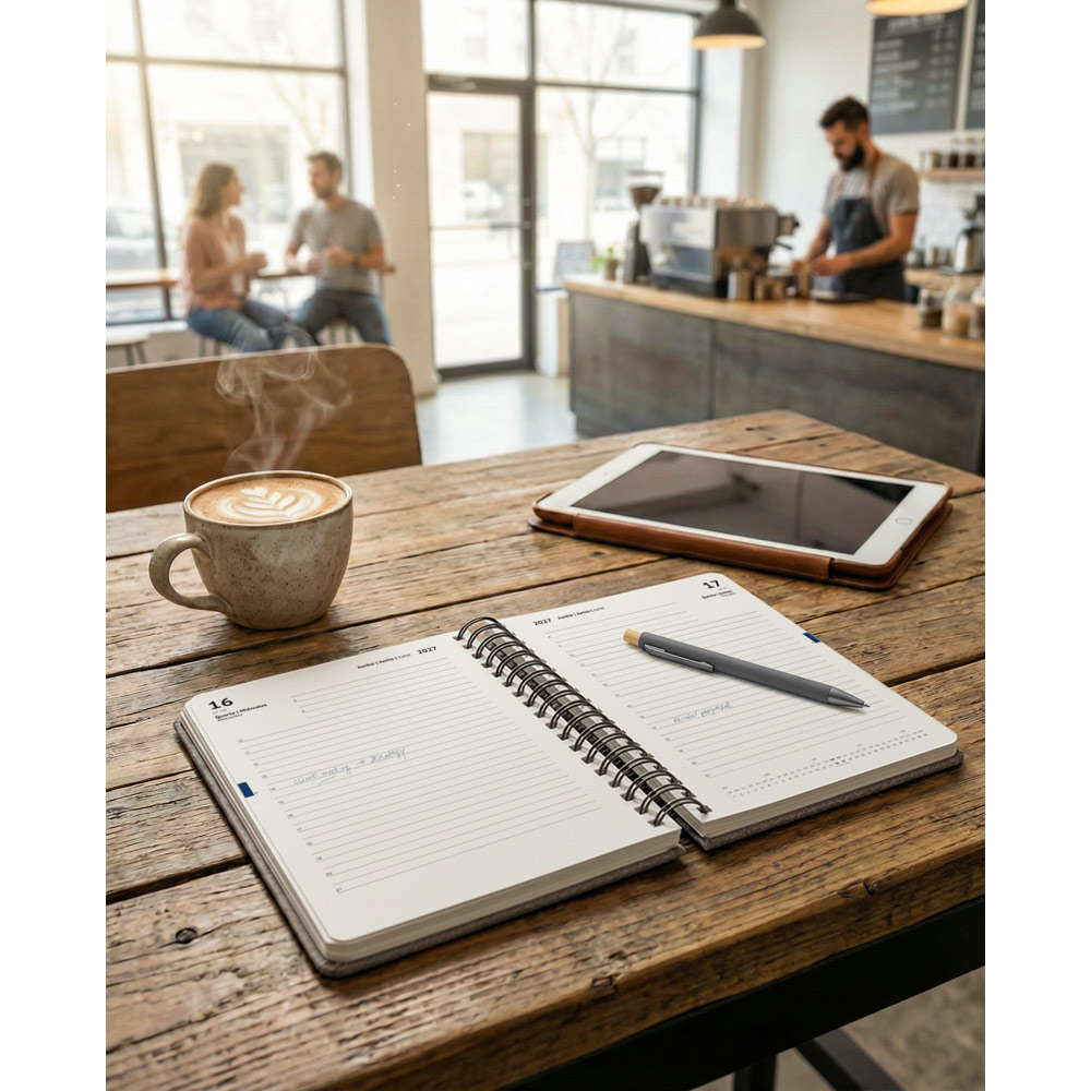 Agenda A5 Espiral Personalizada