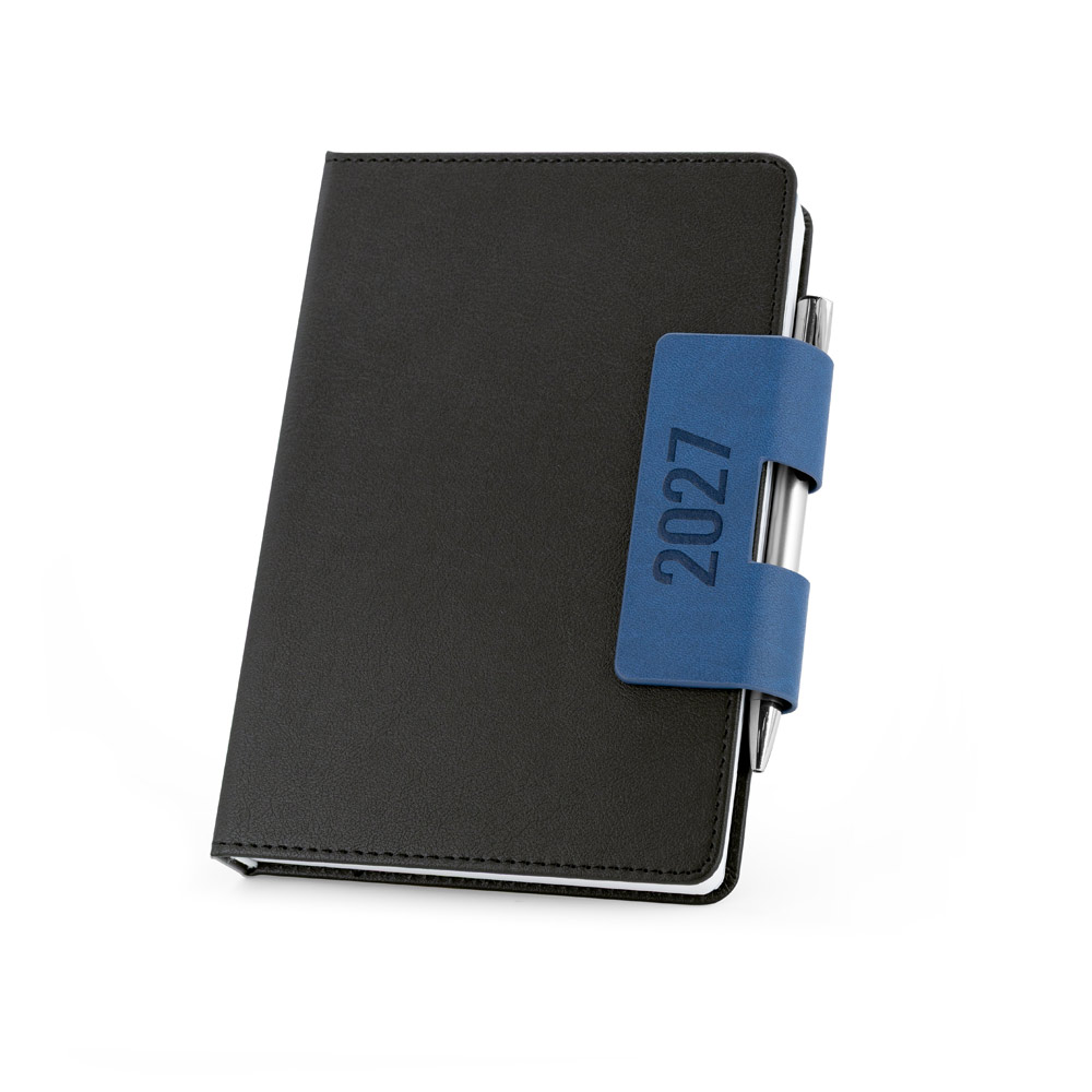 Agenda Executiva Corporativa A5 em PU Premium