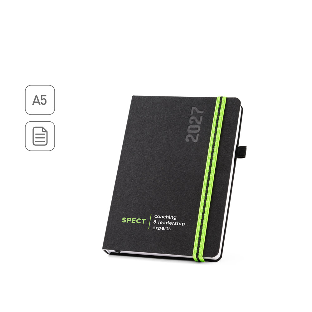Agenda Personalizada em Tecido Poliéster