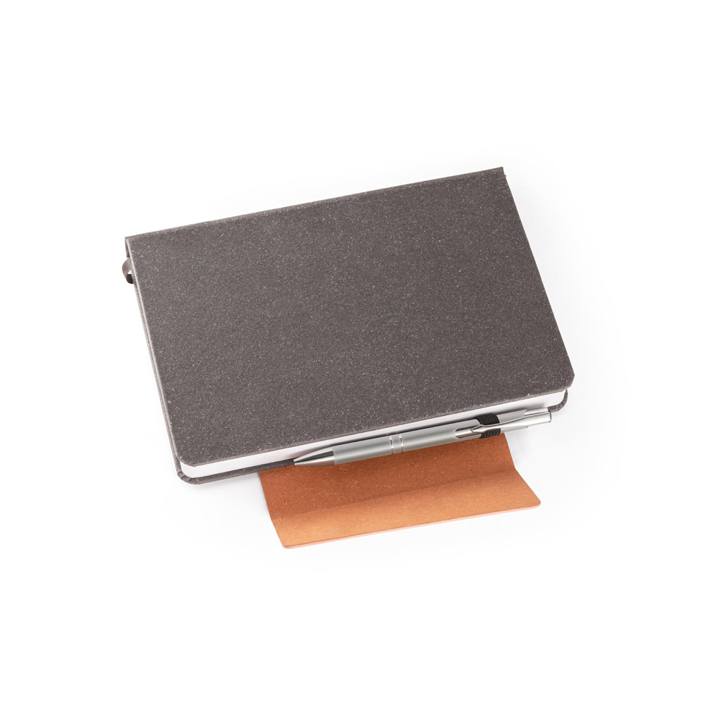 Agenda A5 personalizada em pele 58% reciclada