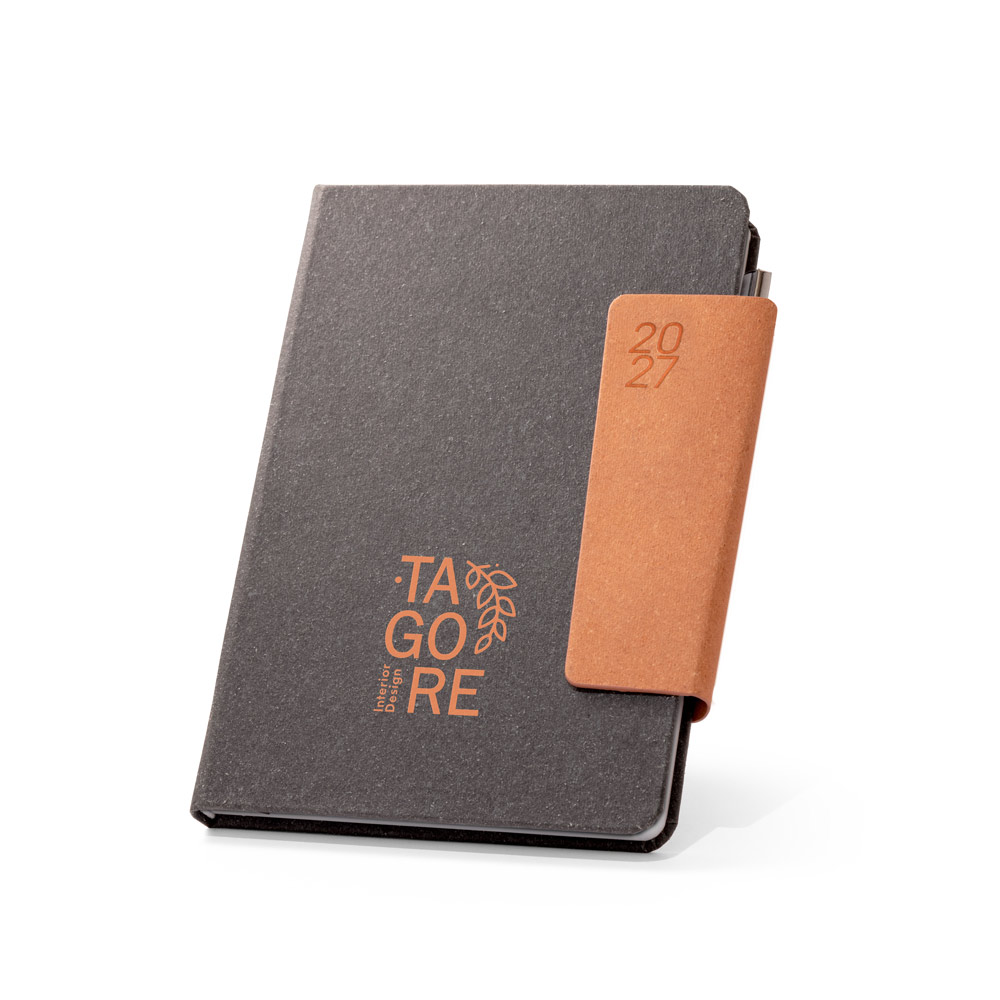 Agenda B5 Personalizada em Pele Reciclada