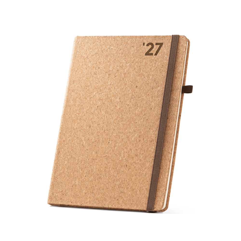 Agenda Executiva B5 em Cortiça com Gravação Personalizada