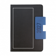 Agenda Executiva Corporativa A5 em PU Premium