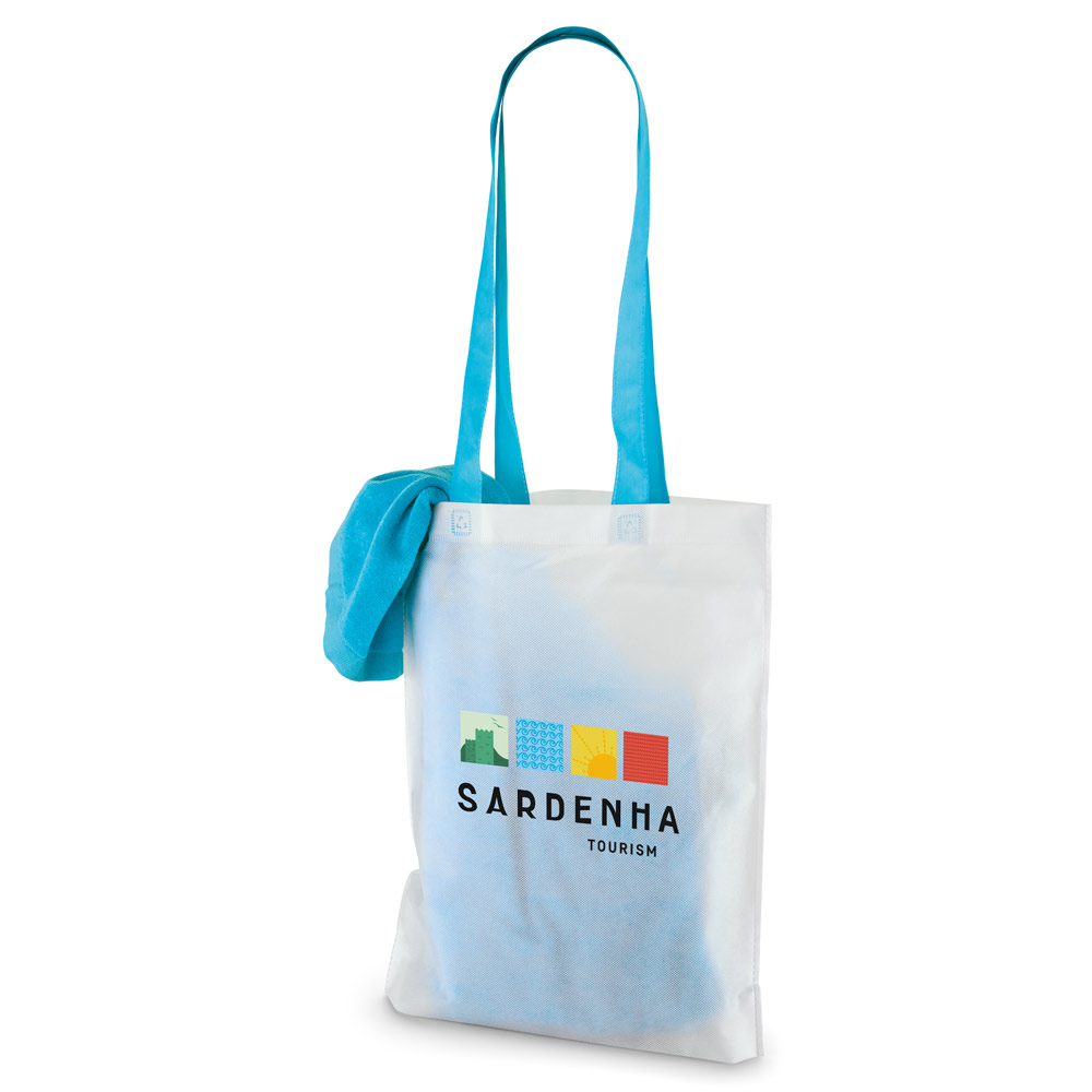 Toalha de Praia com Sacola Personalizada