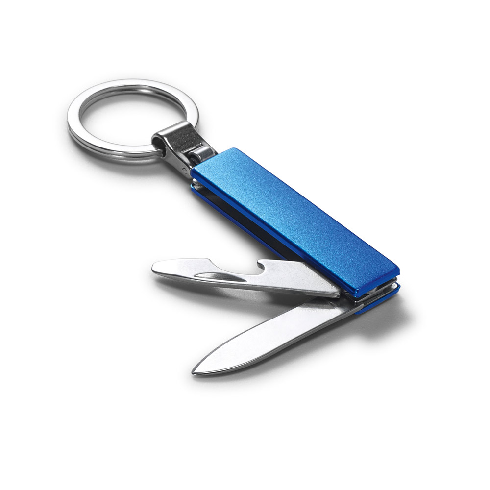 Chaveiro Multifunções em Metal Personalizado