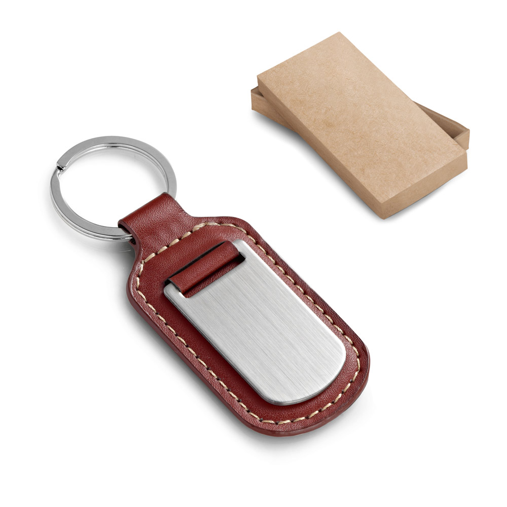 Chaveiro em Couro Sintético Personalizado