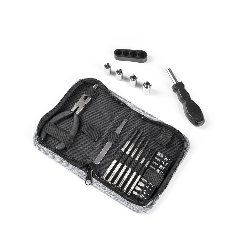 Kit Ferramentas Personalizado 24 Peças em Tecido Oxford