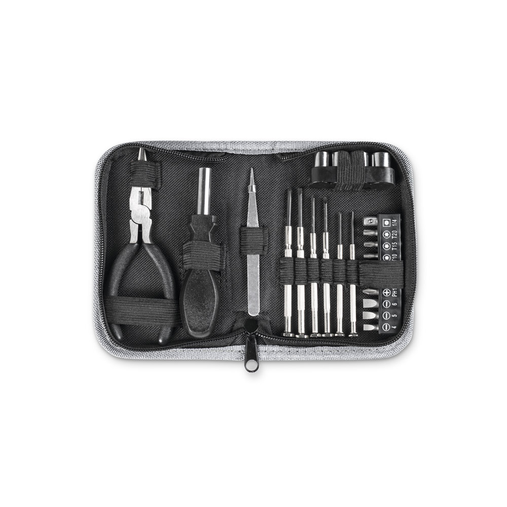 Kit Ferramentas Personalizado 24 Peças em Tecido Oxford