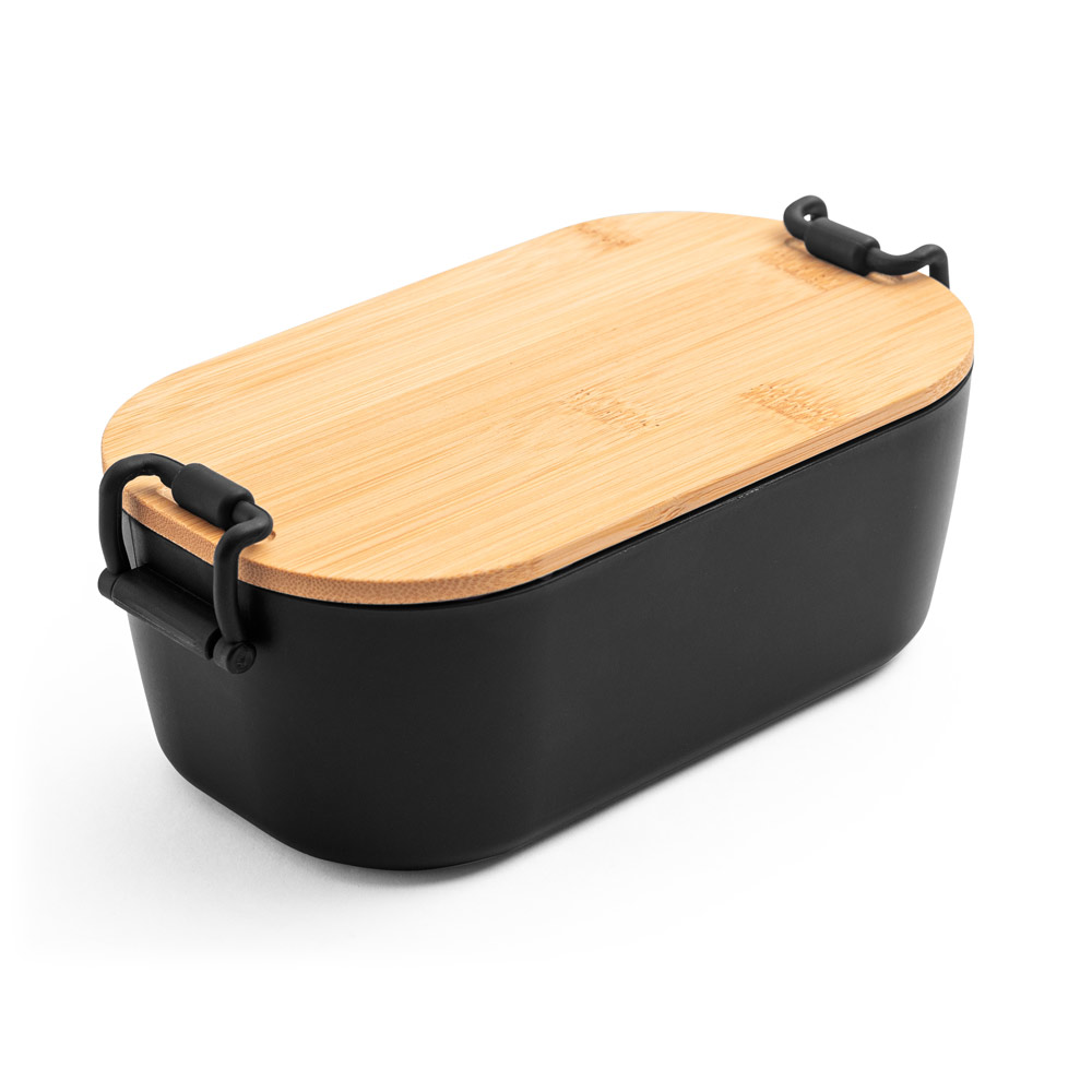 Brindes Marmita Hermética em Bambu 1L
