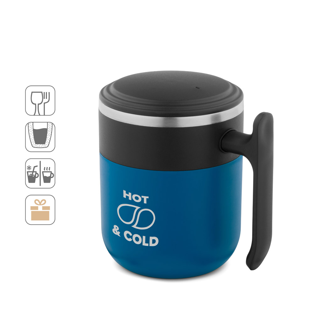 Brindes Caneca Térmica Parede Dupla 400ml