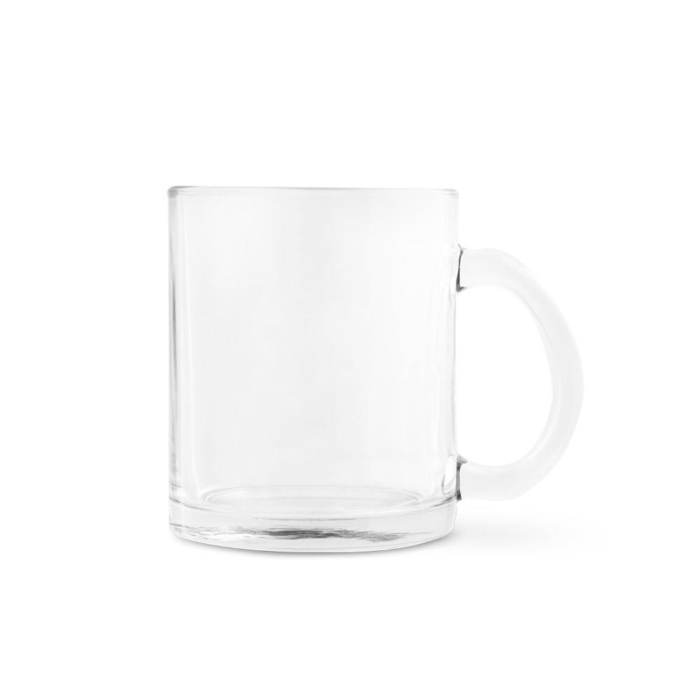 Caneca de Vidro Personalizada Capacidade até 350ml