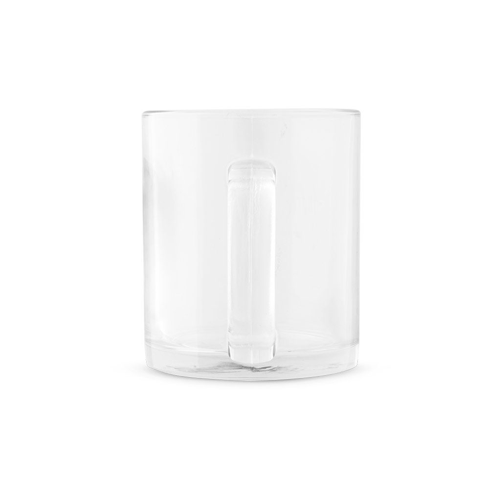 Caneca de Vidro Personalizada Capacidade até 350ml