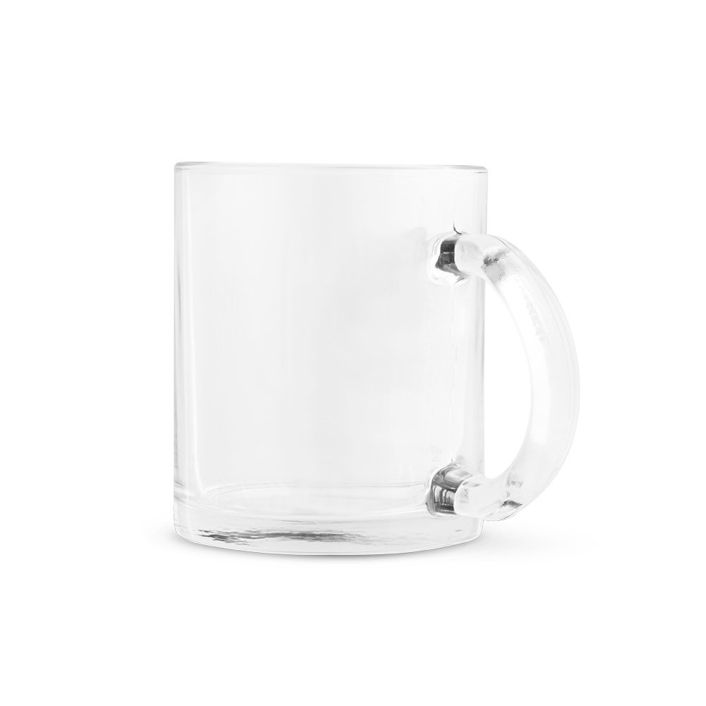 Caneca de Vidro Personalizada Capacidade até 350ml