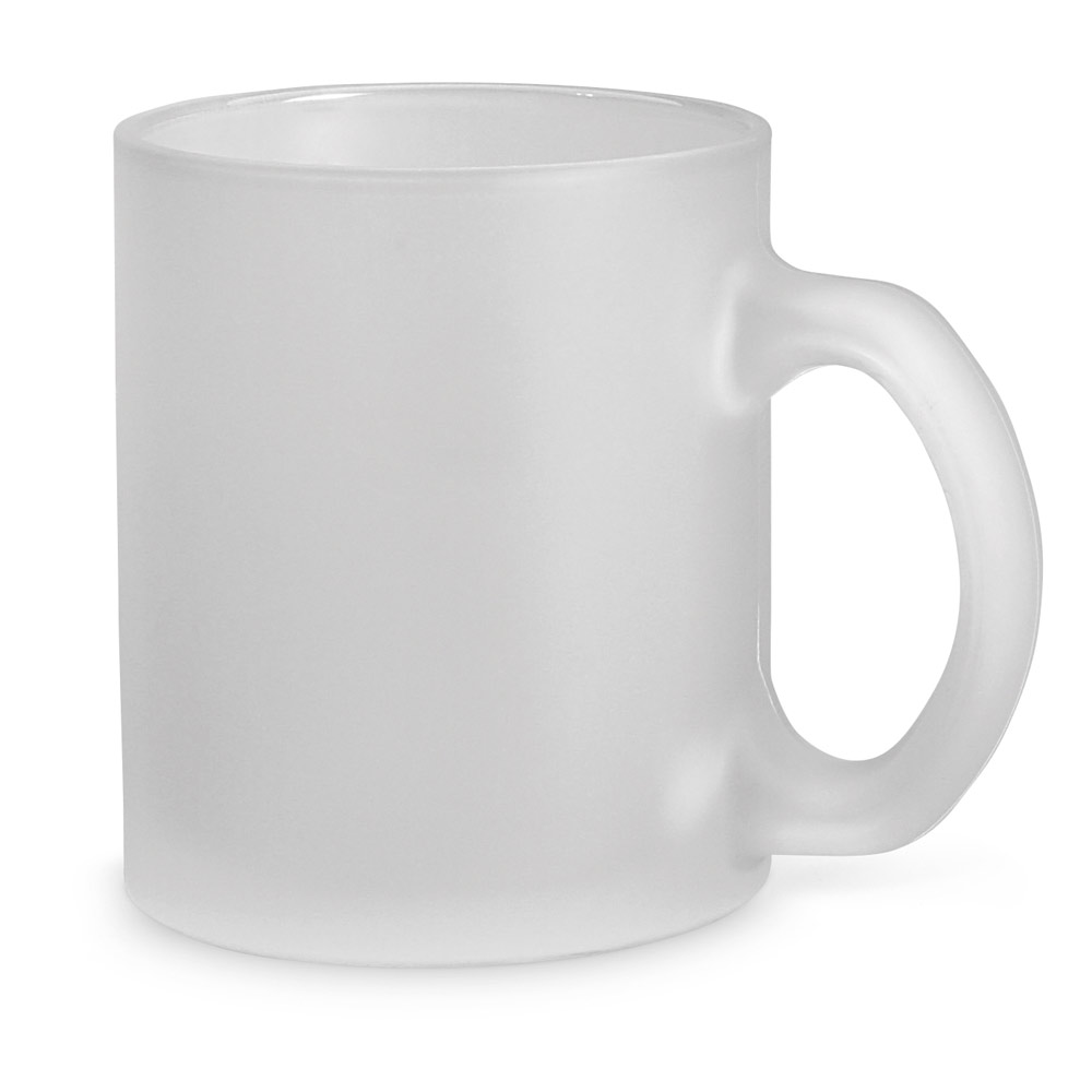 Caneca de Vidro Fosco Personalizada