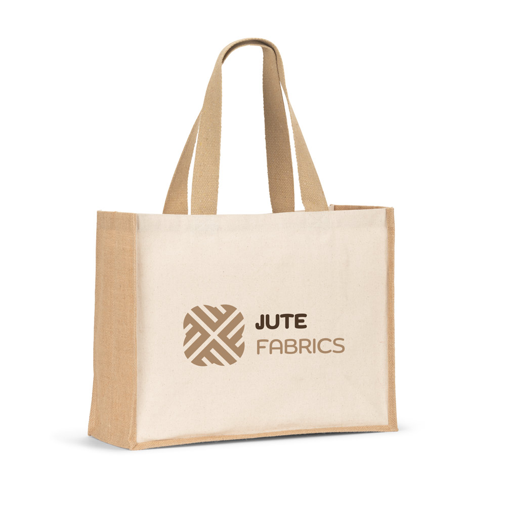Sacola Personalizada em Canvas e Juta