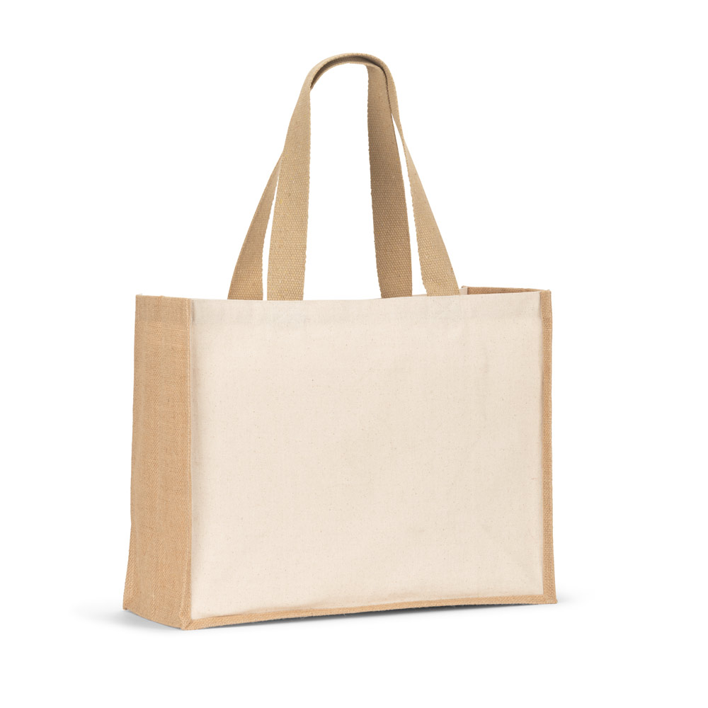 Sacola Personalizada em Canvas e Juta