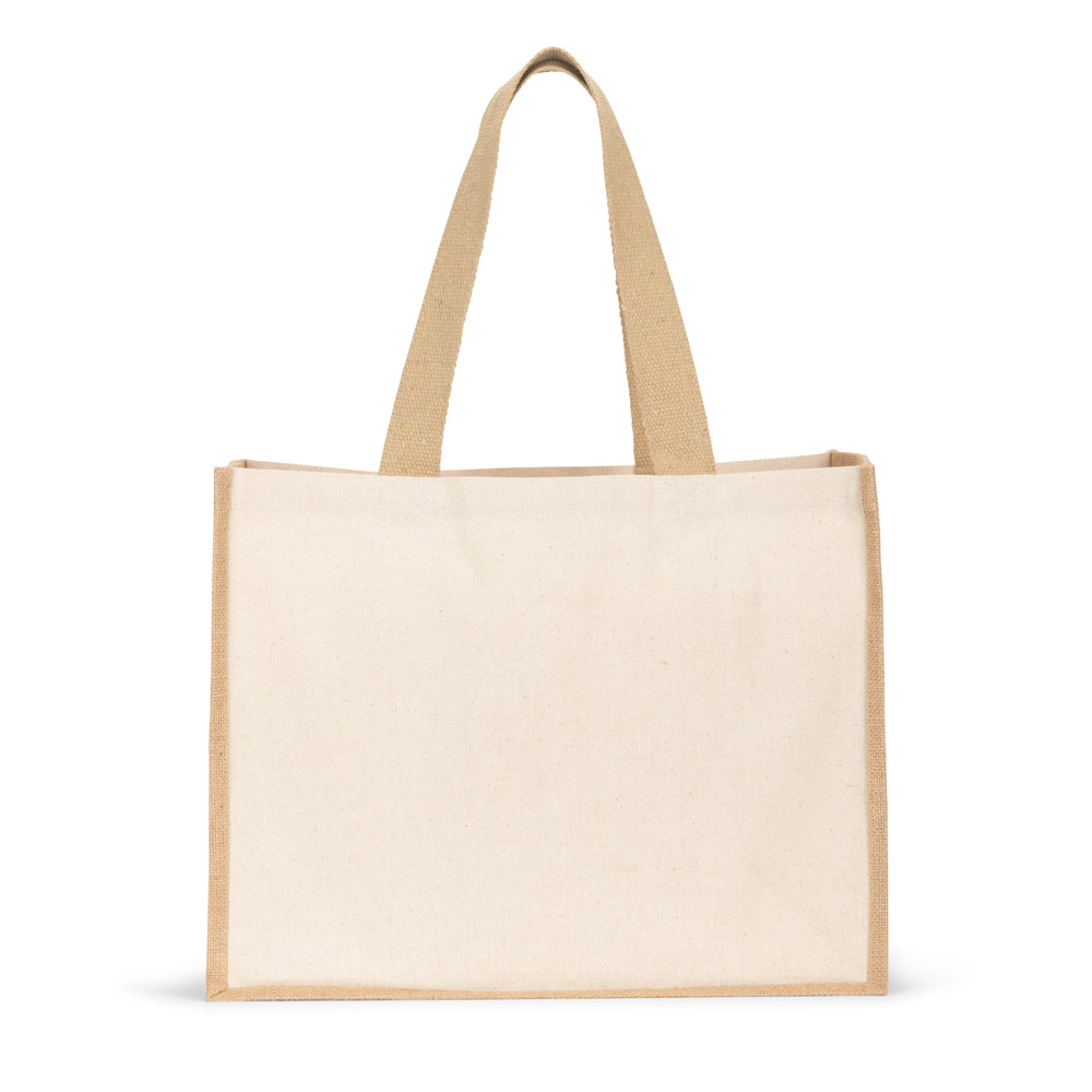Sacola Personalizada em Canvas e Juta