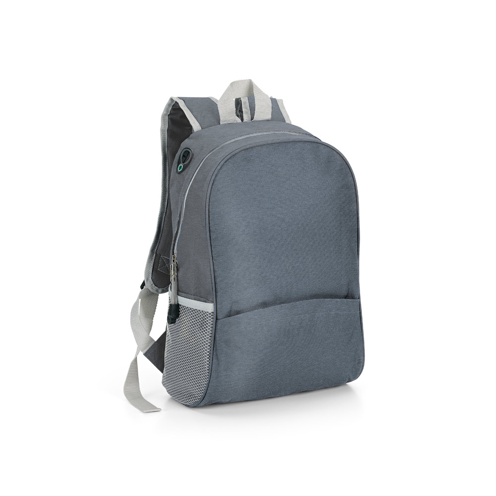 Mochila com Saída para Fone de Ouvido