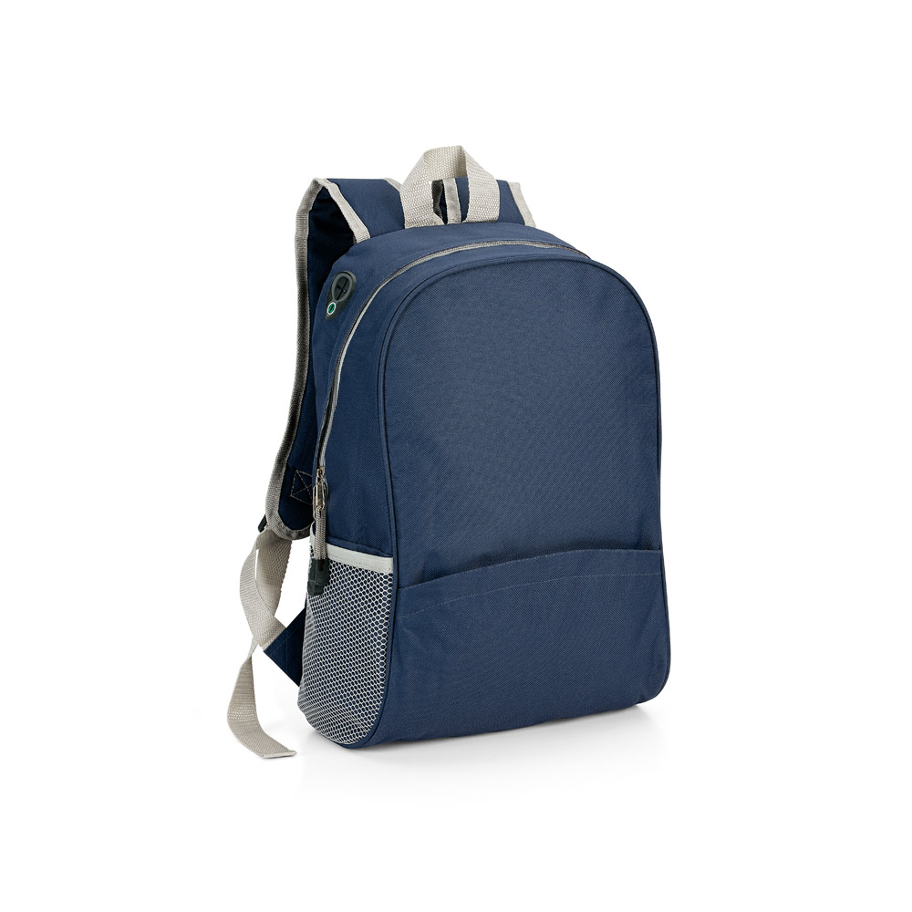 Mochila com Saída para Fone de Ouvido