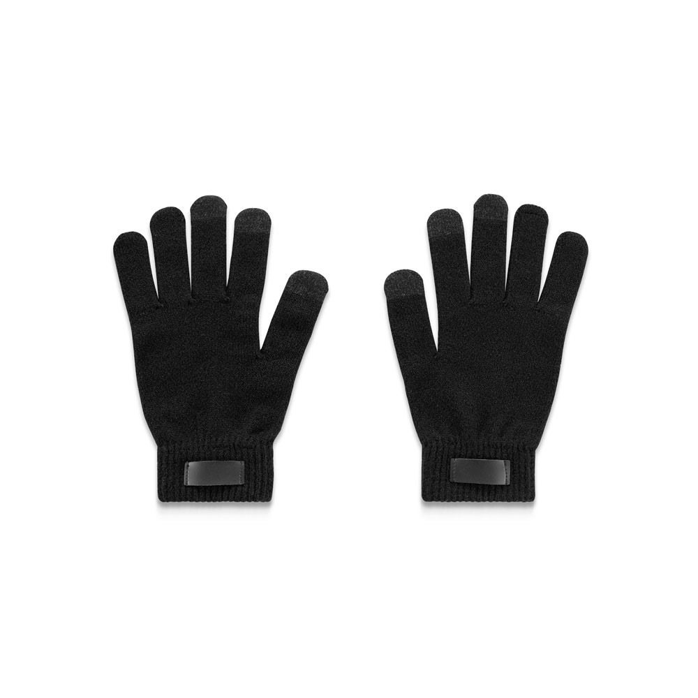 Luvas Touch Screen Personalizadas em Poliéster Reciclado