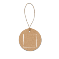 Tag Ecológica Circular Personalizada para Sacolas