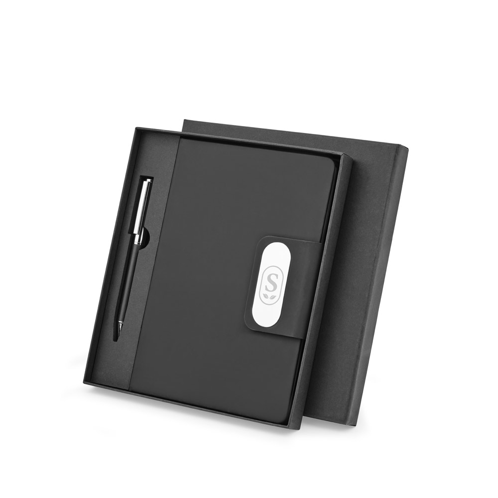 Kit Caderno A5 e Caneta Personalizado