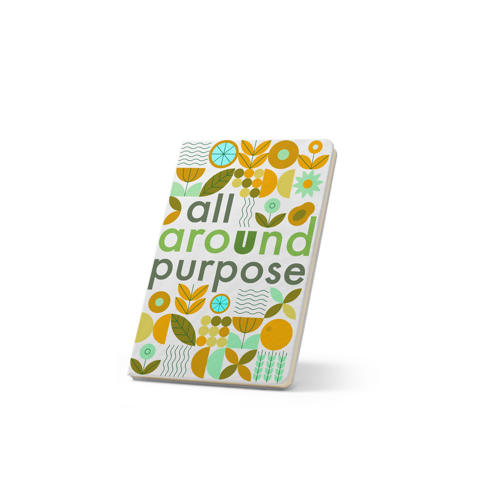 Caderno Personalizado A6 em Poliéster Reciclado