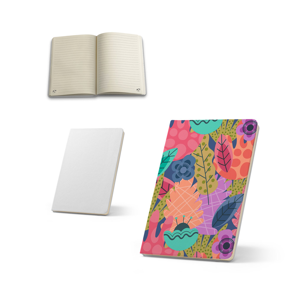 Caderno Personalizado A6 em Poliéster Reciclado