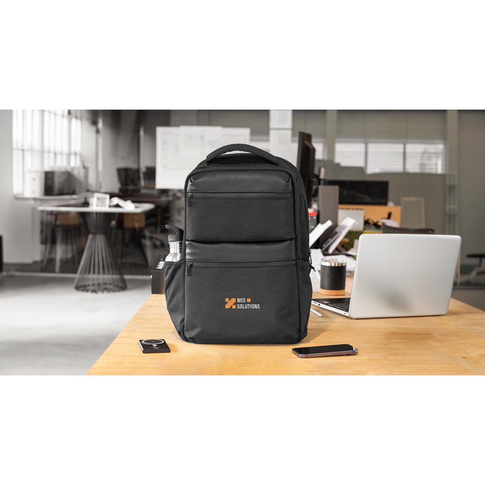 Mochila Personalizada para Notebook em Poliéster Reciclado 23 L