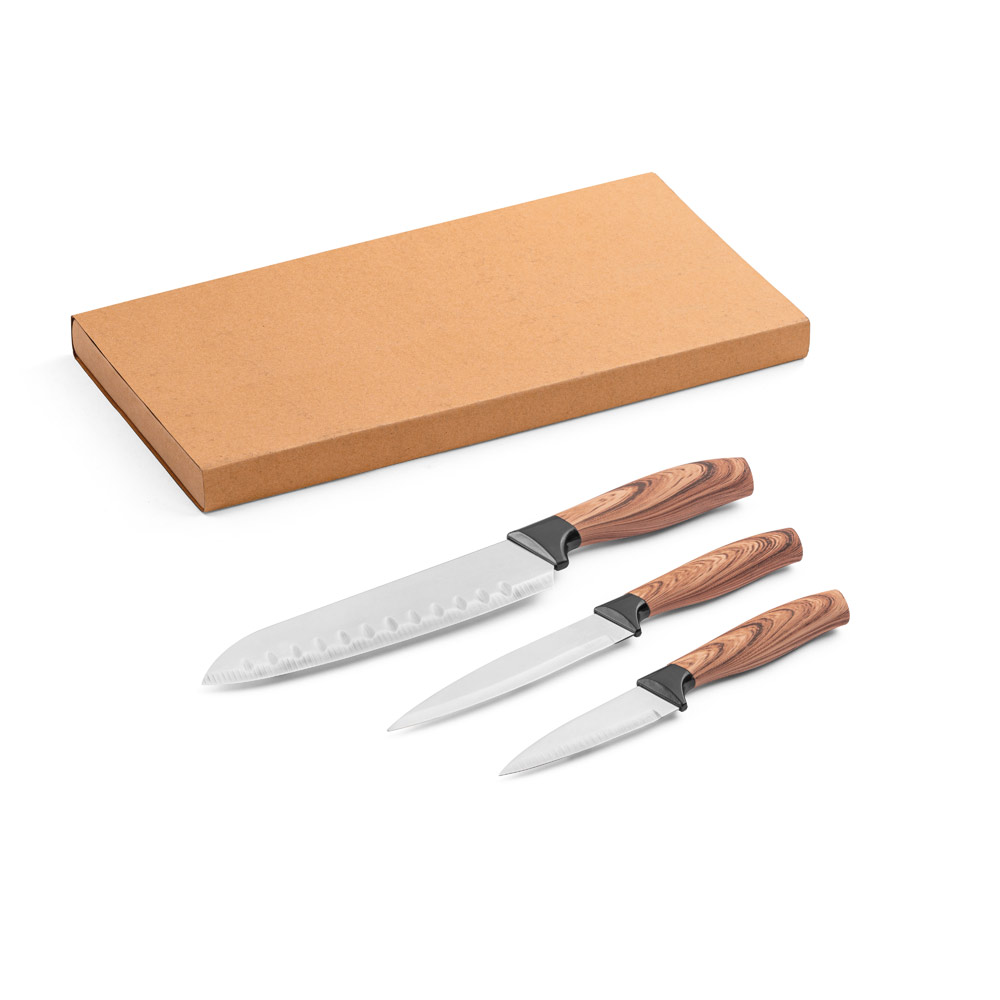Conjunto de Facas de Cozinha Personalizado