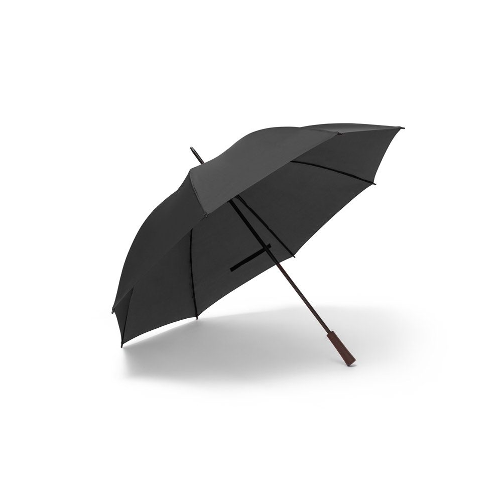 Guarda Chuva em Poliéster com Pega em Madeira Personalizado
