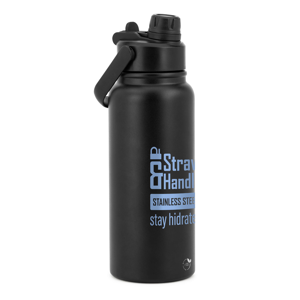 Garrafa Térmica 830 mL em Aço Inox Reciclado