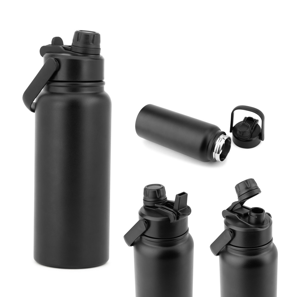 Garrafa Térmica 830 mL em Aço Inox Reciclado