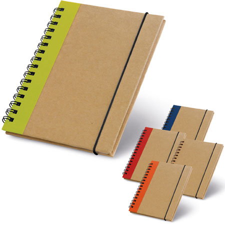 Caderno com porta Caneta Personalizado