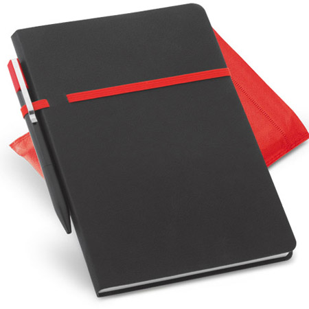 Caderno em Couro Sintético Personalizado