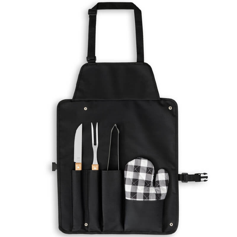 Kit para Churrasco com Três peças e Estojo