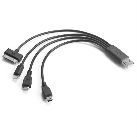 Cabo USB Retrátil 3 em 1 para Brindes