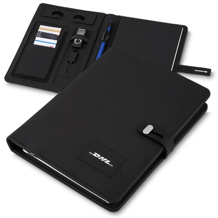 Caderno Executivo Power Bank para Brindes