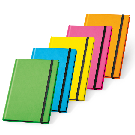 Caderno Personalizado Capa Dura Fluorescente