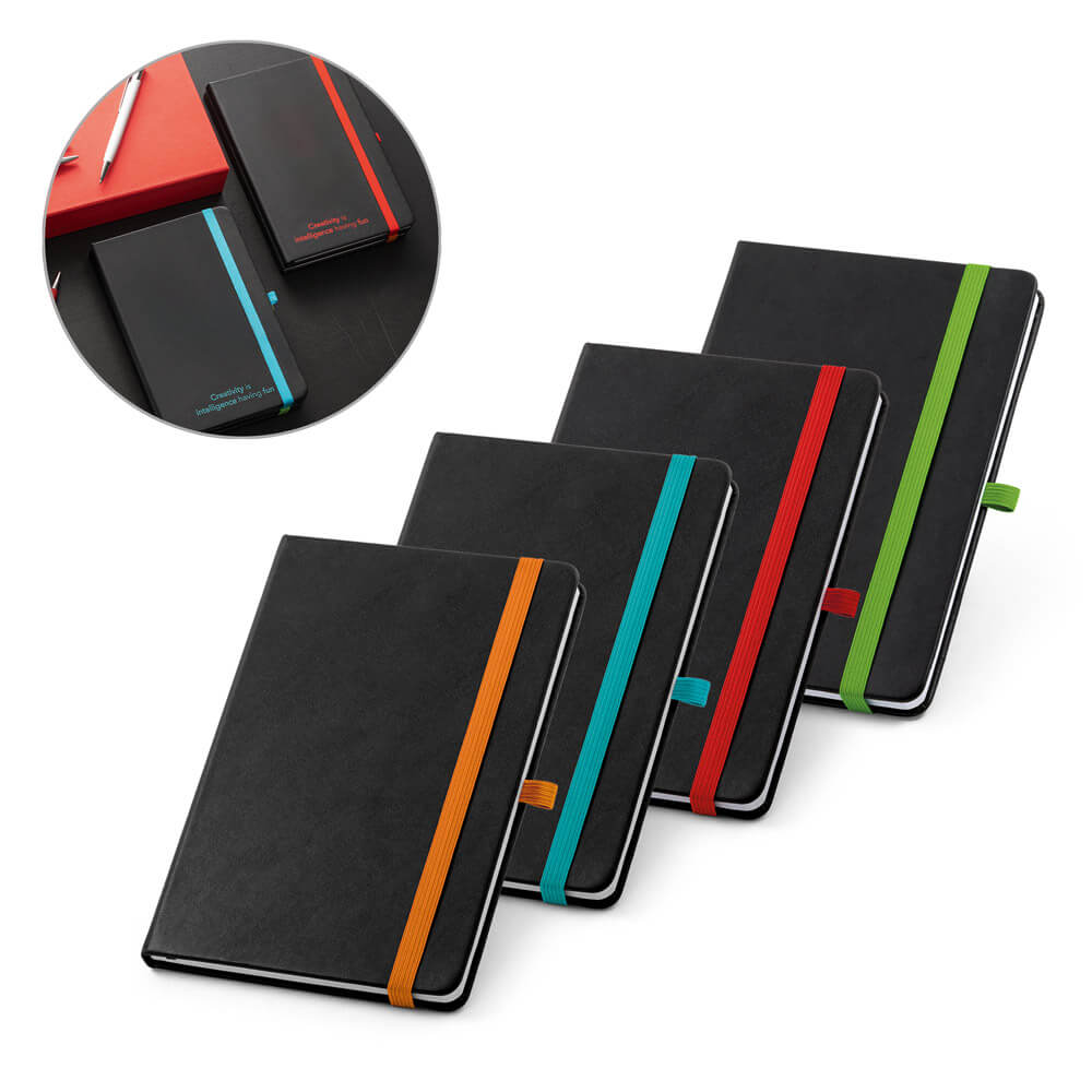 Caderno Personalizado Capa Dura Fluorescente