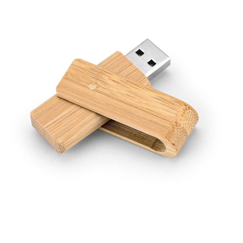 Pen Drive 8GB de Bambu Personalizado