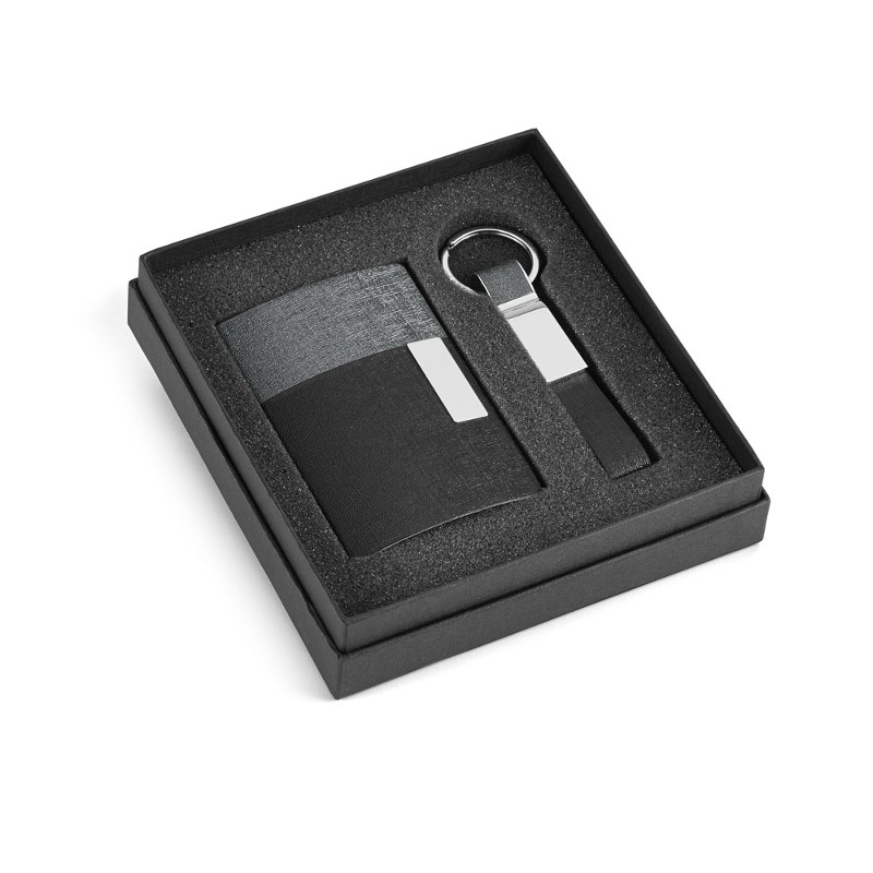 Kit Porta Cartões e Chaveiro para Brindes Personalizados