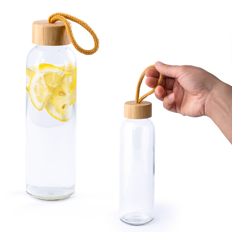 Garrafa Squeeze em vidro Personalizado 500 mL