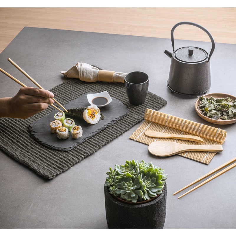 Kit para Sushi em Bambu Personalizado