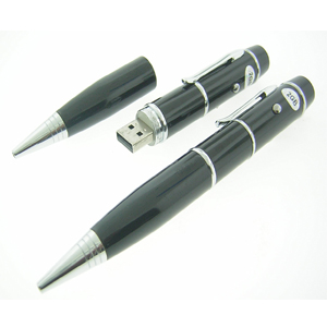 Caneta Pen Drive 2 GB Black Executive
