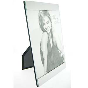 Porta Retrato Silver com Relógio Promocional