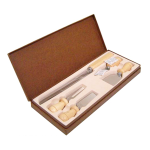 Kit Executivo com Acessórios para Queijo