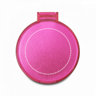 Espelho de Bolso Circular Feminino e Personalizado